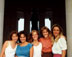 Laurie, Julie, Susie, Mary, Gail Gronlund at the Thomas Jefferson Memorial, Summer 1983