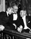 Attorney General Tom Clark, Secretary of the Treasury Fred M. Vinson, President Harry S. Truman, January 11, 1946