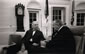 Tom Clark and President Lyndon Baines Johnson, circa 1965