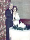 Tom and Mary Clark celebrating their 40th wedding anniversary. Supreme Court reception room, November 8, 1964